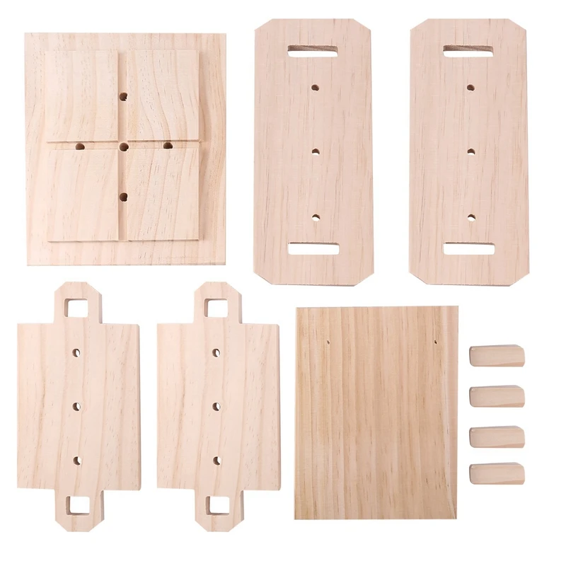 2x Tofu-Form werkzeug, abnehmbare Holz press box, Home Kitchen Tofu Maker Pressform-Kit für DIY Tofu-Form Kochen hand gefertigt