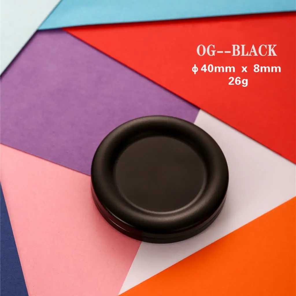 ACEdc Mini Milk Coin Fingertip Hapic Metal Decompression Toy Fidget Magnet EDC Coin