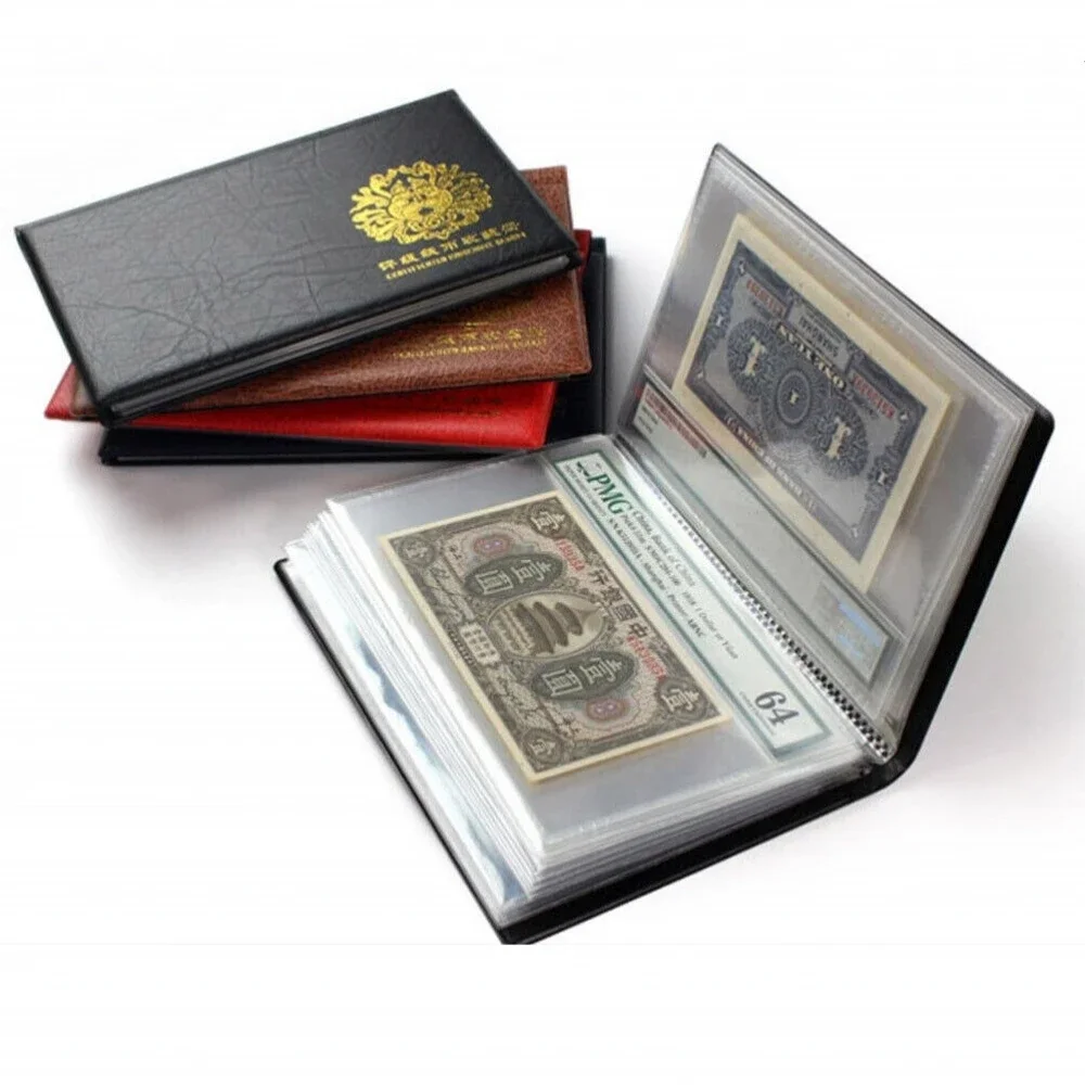 New Graded Banknotes Collection Album Certificated Banknote Book