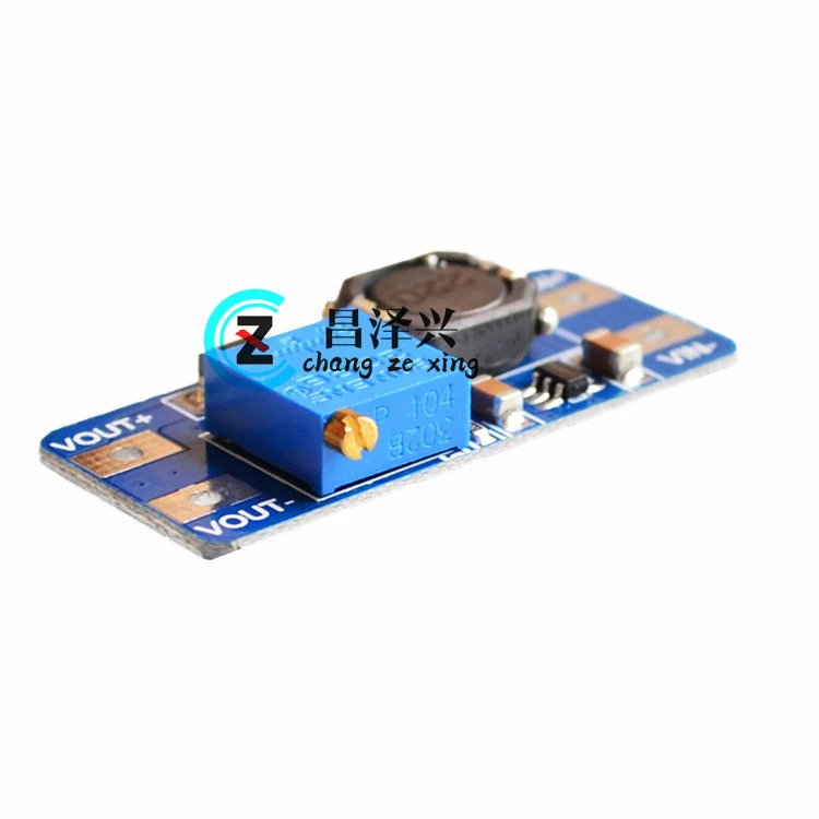 Conversie Power Module DC-DC Booster Module 2a Booster Board Ingang 3V/5V Naar 5V/9V/12V/24V/24V Instelbare Mt3608