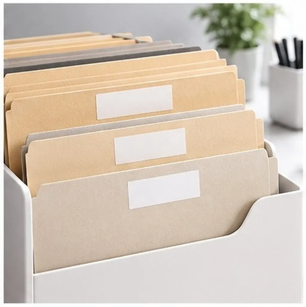 50Pcs White Blank Removable Labels 6x4 Inch Stickers for Storage Bin Organization Office Home Packing Labels for Storage Bins