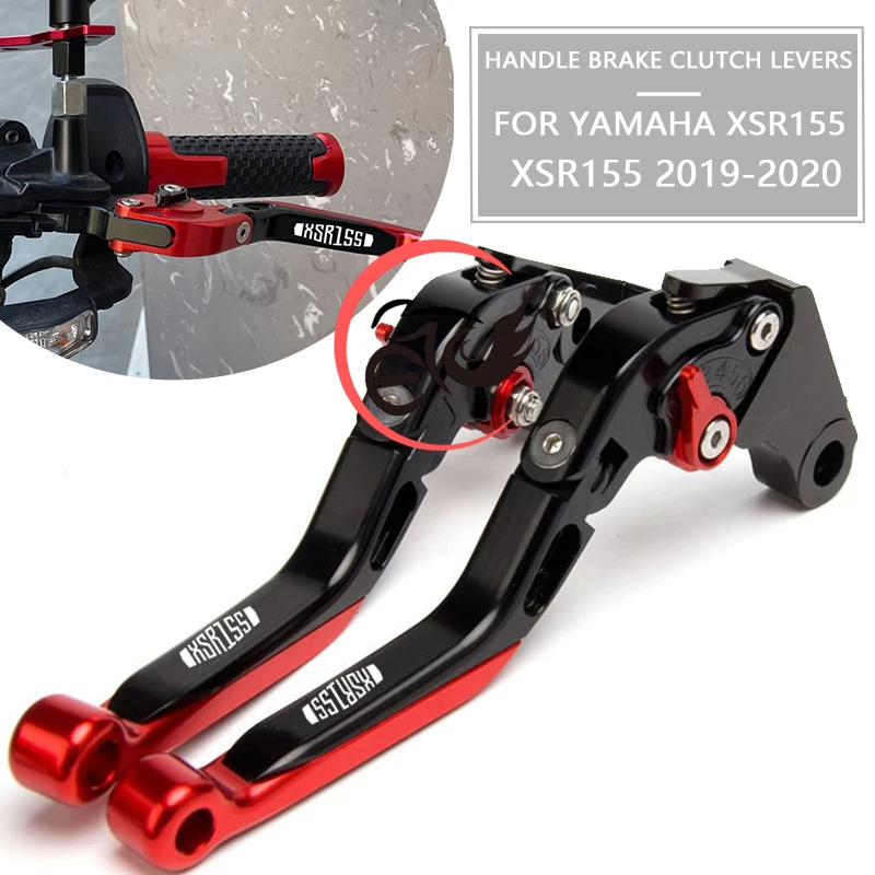 

Palancas de embrague de freno extensibles plegables, motocicleta, freno de mano para YAMAHA XSR 2019 2020 155, XSR155 2019-2020