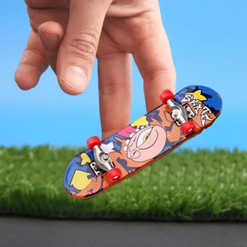 Finger Skateboard portatile in lega di zinco tastiera giocattolo giocattolo educativo Mini Scooter per ragazze ragazzi bambini bambini adolescenti adulti