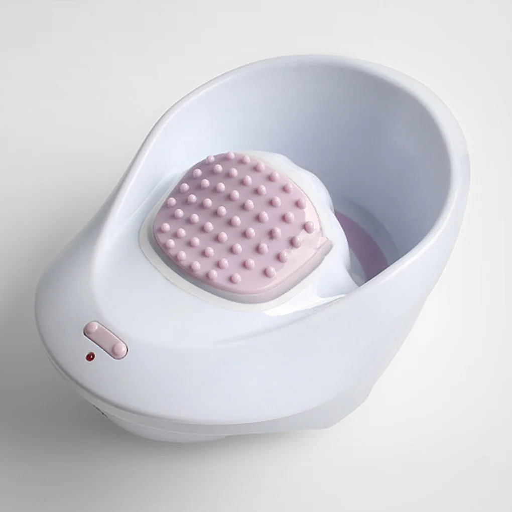 3.5W Electric Bowl for SPA Air Bubble Vibrational Hand Relaxtion Equipment US Plug Portable Electric Manicure Bowl Nail
