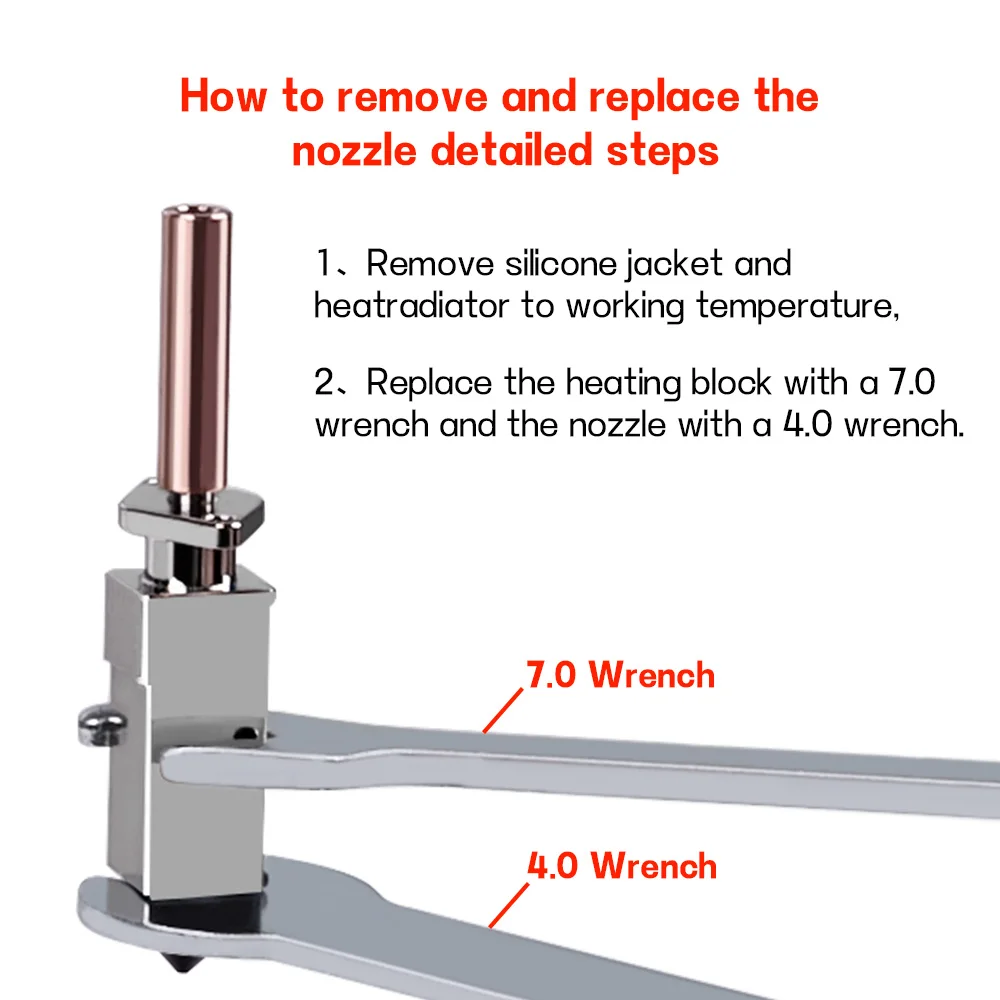 For Upgrade 2.0 Bambu Lab Hotend Version nozzle bambulab Bi Metal Fit Bamboo Bambulabs X1 X1C P1P P1S hotend P1P Thermistor