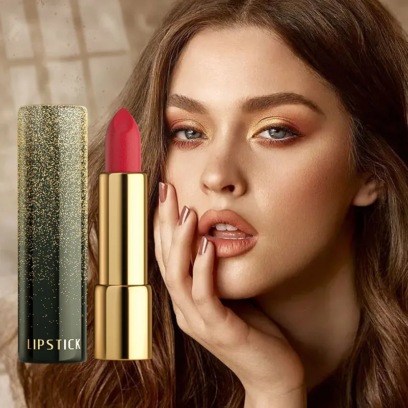 Classic Korean Matte Velvet Lipstick Waterproof Long Lasting Soft Red Matte Lipstick Matt Vintage for Girls Makeup