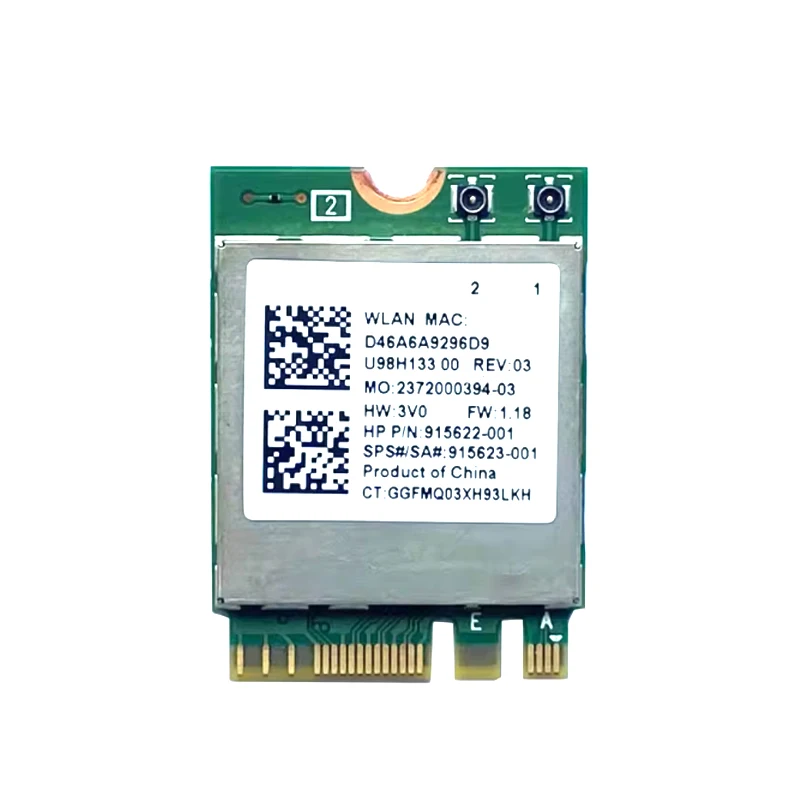 RTL8822BE Dual-Band  867M Network Card + Bluetooth 4.2 Wireless Network Card 2.4/5.0G  802.11AC