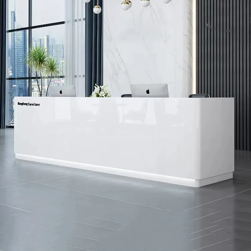 Decoration Reception Desks Display Checkout Counter Reception Desks Beauty Salon Mostrador Negocio Commercial Furniture