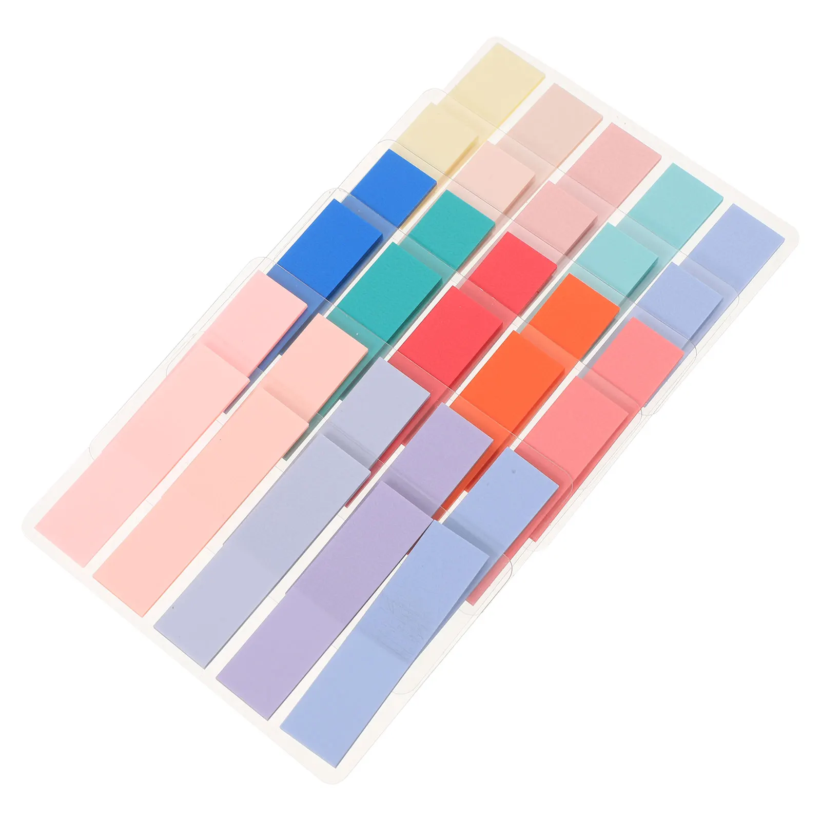 

6 set 6 Sets Index Sticky Tabs Colorful Page Markers PET Material School Office Use Students Book Classification Gifts