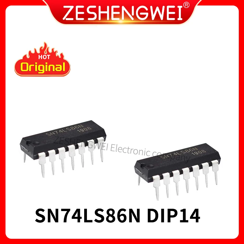 10PCS SN74lS86N DIP14 SN74lS86 74lS86N 74lS86 DIP In Stock