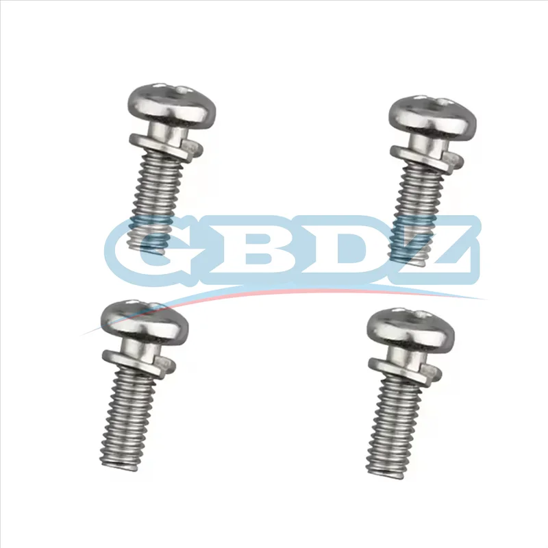 316 Stainless Steel Cross round Head Combination Screws M3/M4/M5/M6 Set - Rust And Corrosion Resistant Three-Pack