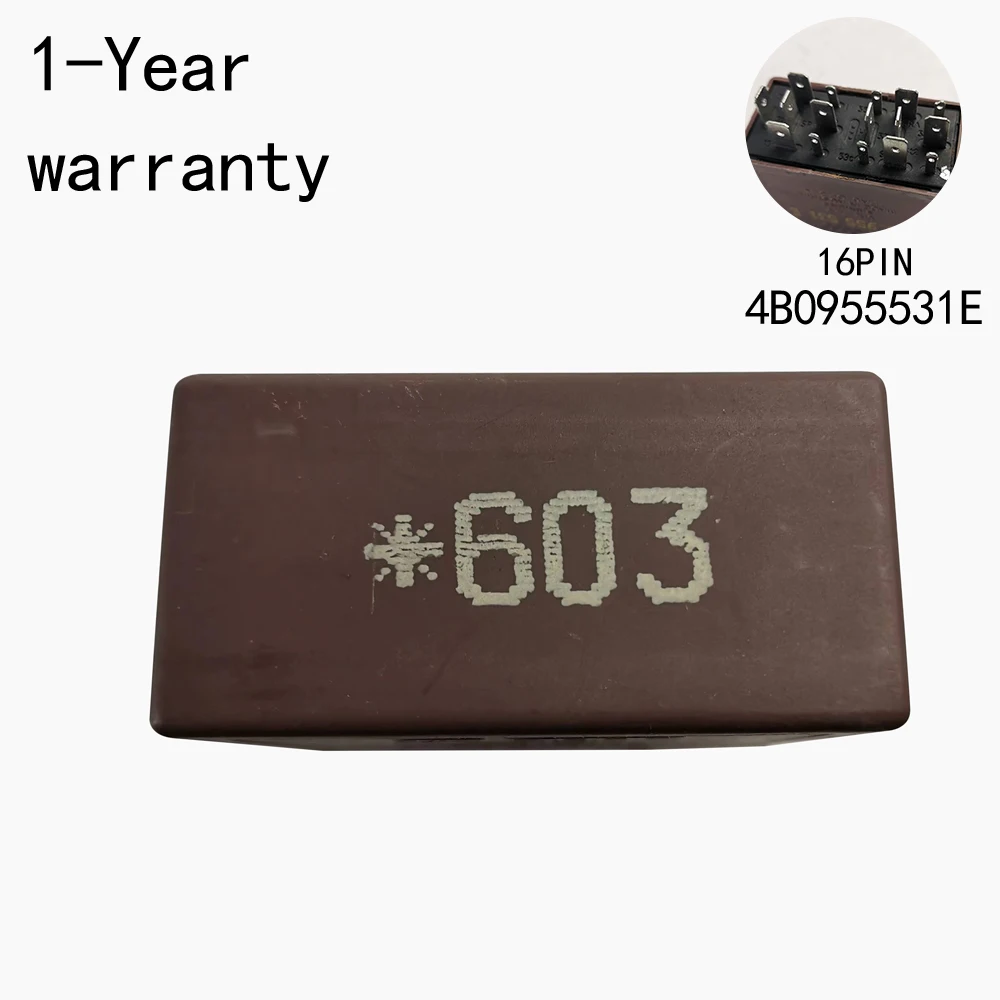 

603 Relay For Audi A6L A6 S6 A3 S3 RS6 RS4 A8 S8 Skoda Octavia VW Bora Passat Golf Jetta beetle 4B0955531E