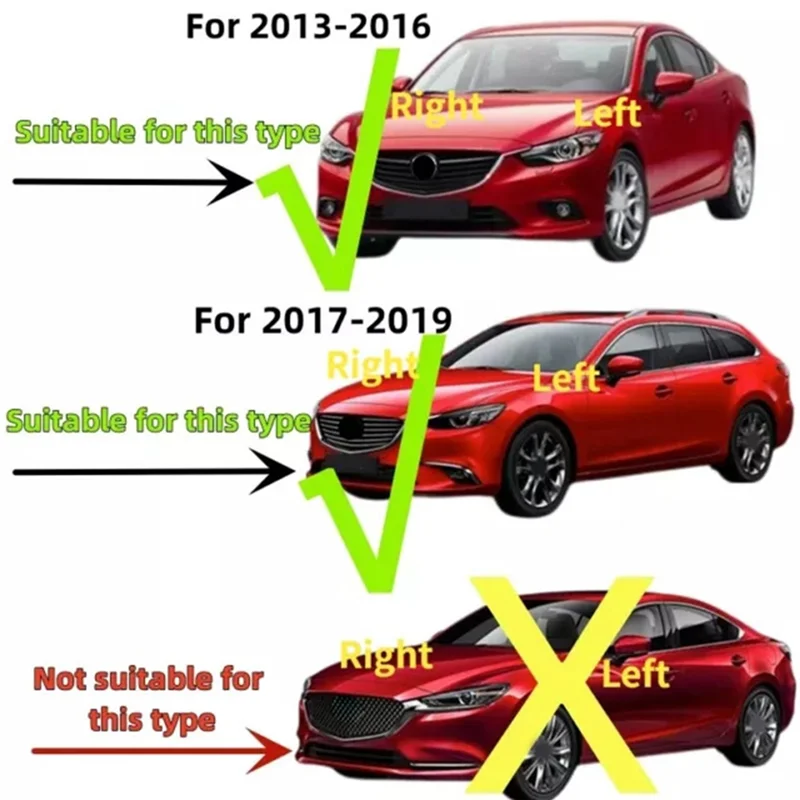 

Передняя решетка лобового стекла, сливная панель, молдинг крыла для Mazda 6 ATENZA 2013-2018 GV9B-51-PC1 GV9B-51-PB1-A97E