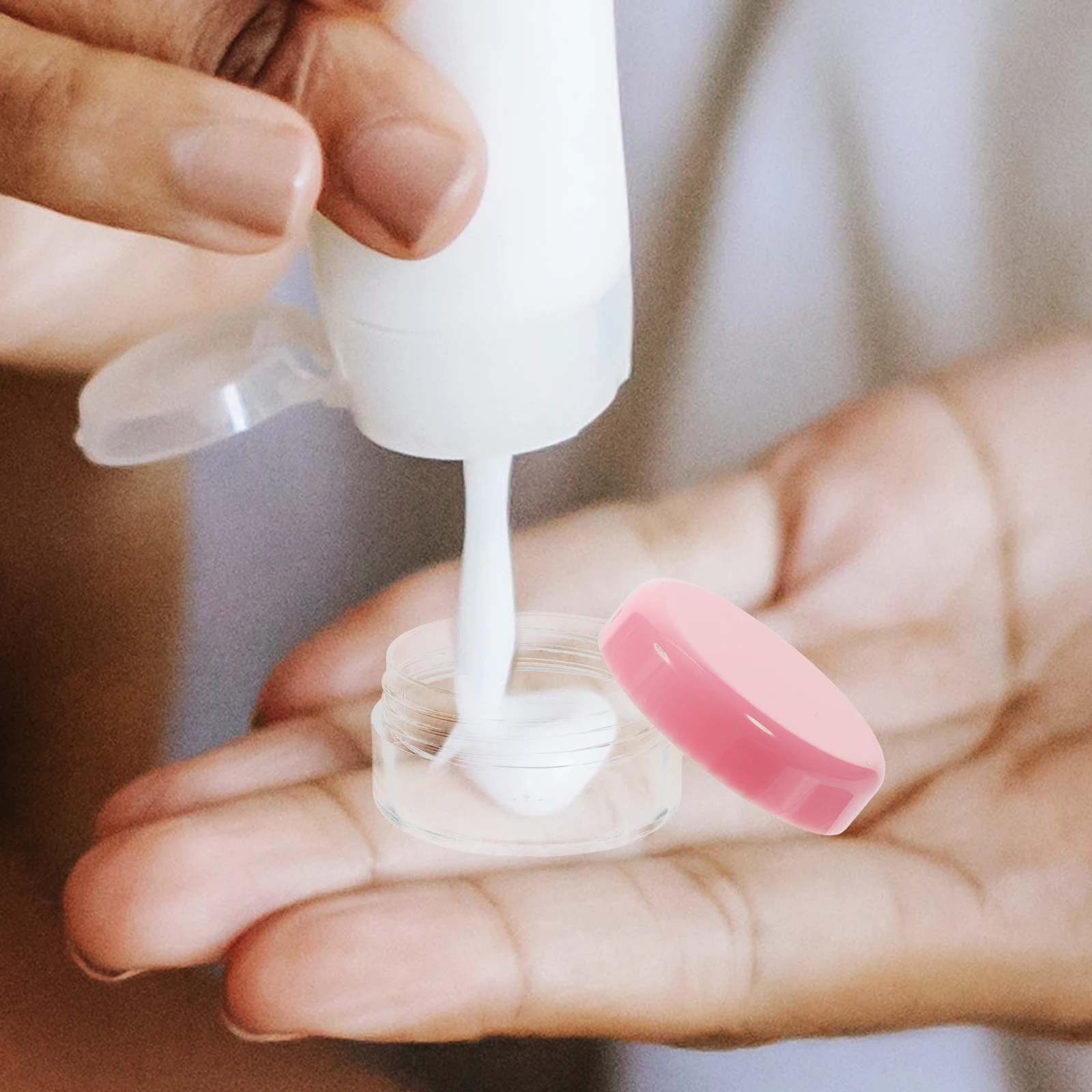 1 von leeren Make-up-Flaschen-Set für Reisen, Toner-Sprüher, Wassersprüher-Set, feuchtigkeitsspendende Haut-Sprühflaschen, tragbar, nachfüllbar