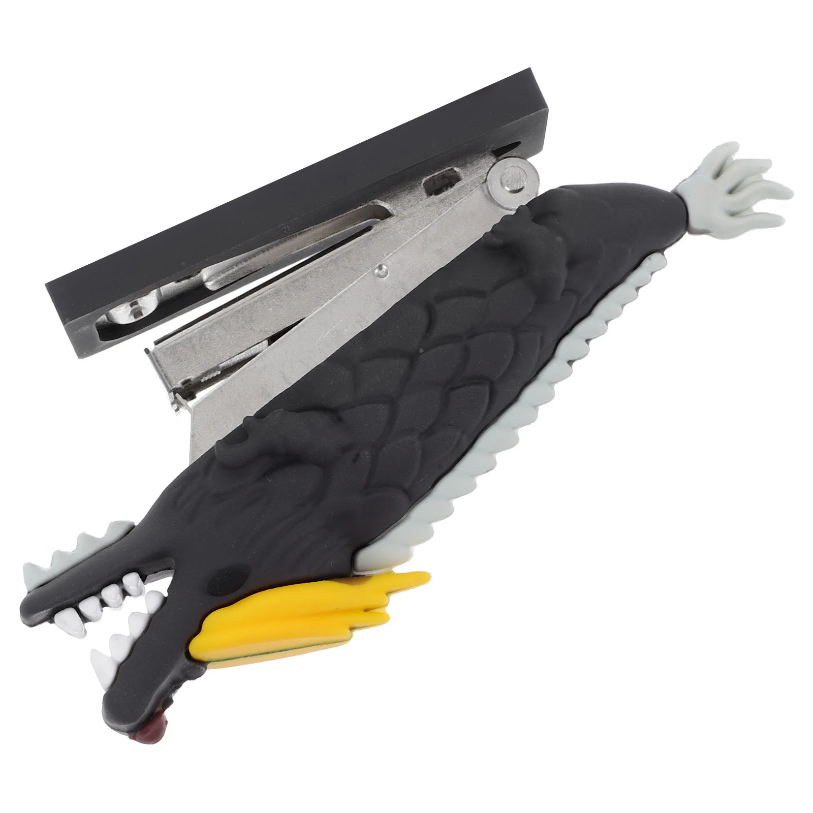 

Cute Dragon Shaped Mini Cartoon Design Portable Office Supplies Stainless Steel Staples For Classroom Home Use Students