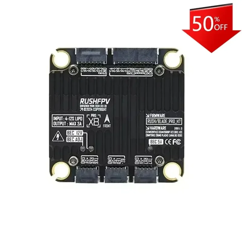 UniFly Excellent BLADE H7 PRO Flight Controller Full CNC Aluminum Shell 4-12S