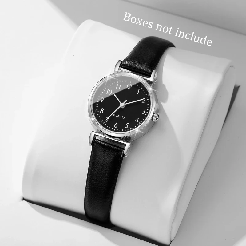 2026 Fashionable Generous Small Dial Women's Watch Small And Exquisite  Watch Simple Leather Strap Quartz Women Wristwatch  Clo