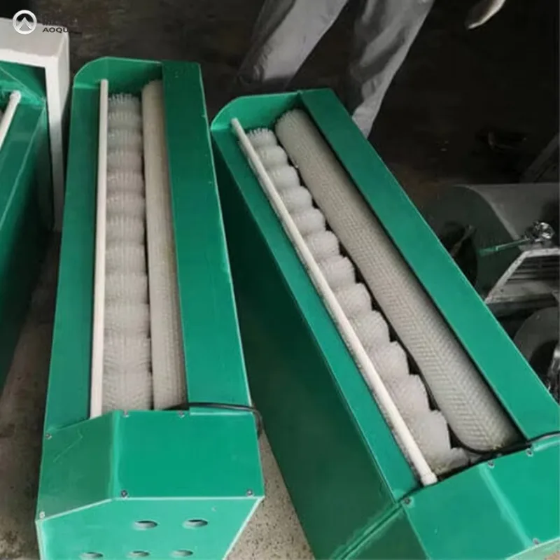 Egg Washer Carrot Washing Machine Roller Brush Roller Brush with Threaded Head