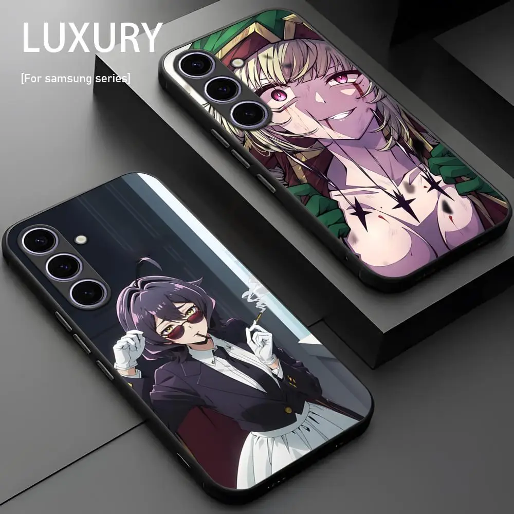 Hiiragi Utena Anime Hot Phone Case For Samsung Galaxy S25 S24 S23 S22 S21 S20 Plus Ultra Note20 Soft Black