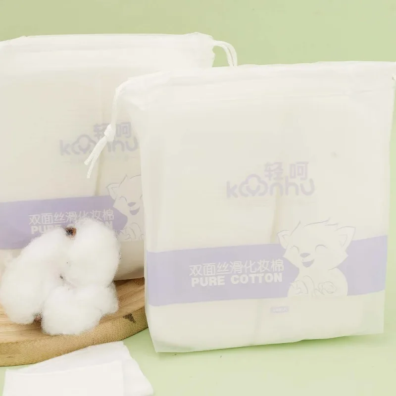 100/500pcs Disposable Makeup Remover Cotton Pads Double Sided Facial Cleaning Removal Cotton Wipes Soft Cosmetic Skin Care Tool