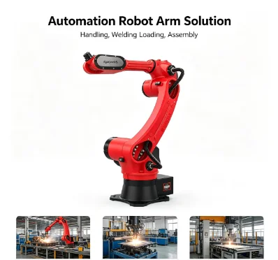 Industrial Robotic Arm Mechanical Manipulator for Pick and Place Assembly Palletizing Automation