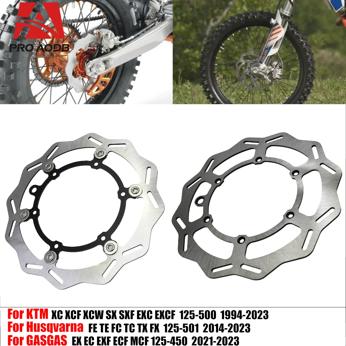 

Durable Motorcycle 260mm Front Brake Disc Wave Floating Rotor For KTM EXC EXCF SX SXF XC XCW XCF For Husqvarna FE TE FCTC TX FX