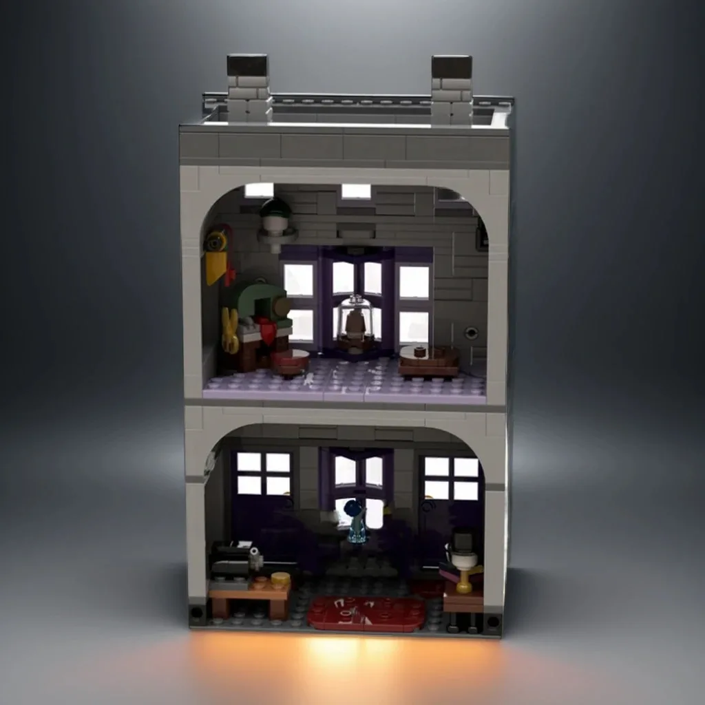 

332 шт. MOC Madam Malkin's Harry, строительные блоки, сборка рождественской игрушки, подарок, креативная идея, образовательный кирпич для детей, день рождения