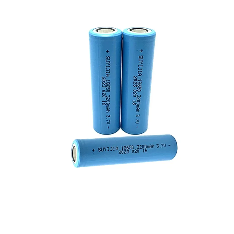 18650 Rechargeable Lithium Battery 3.7V 3200mAh Suitable for Flashlight Power Tools Walkie Talkies LED Lights Actual Capacity