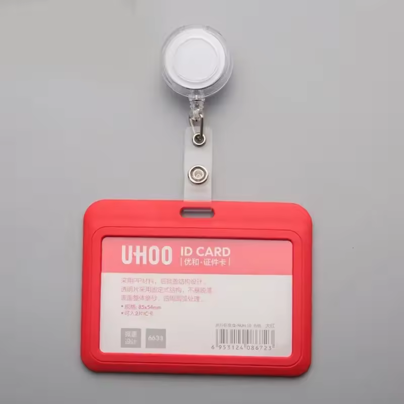 Women Student Credit Card Cover Case Pouch Creative Transparent Retractable Nurse Badge Doctor ID Card Holder Clip Badge - Image 7