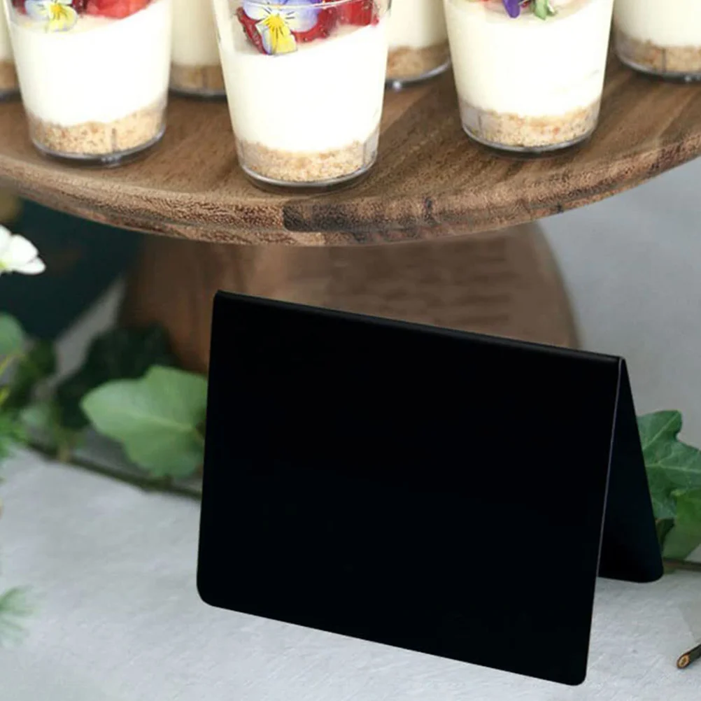 15 Pcs Mini Chalkboard Sign Multifunctional Signs Display Blackboards Desktop Writing Chalkboards Signage Drawing