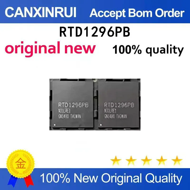 (5pcs-100pcs）RTD1296PB BGA Package A1 B0 Version New Wireless Router Chip New