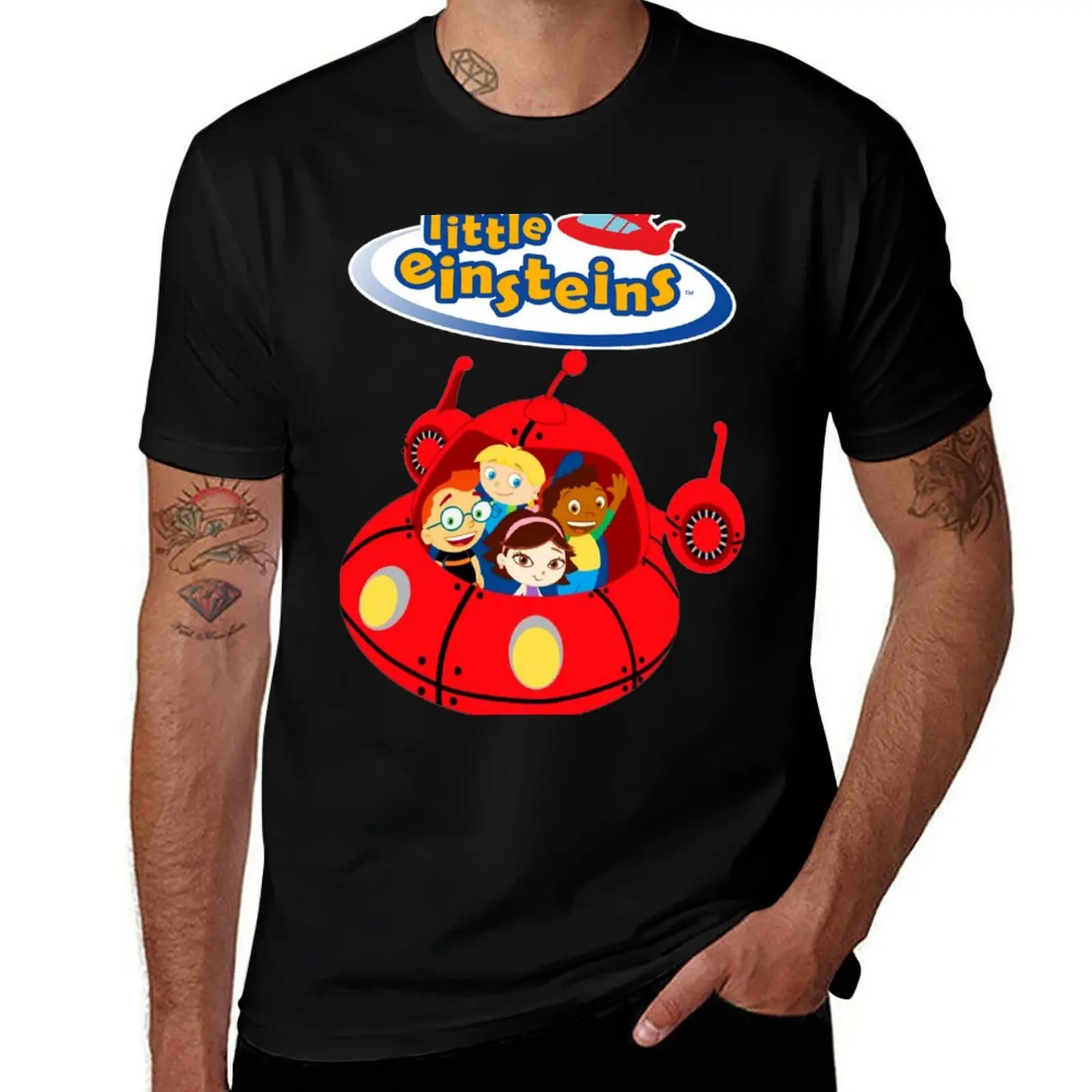 

Little Einsteins clothes little einsteins car T-Shirt anime tshirt t shirts for man pack white