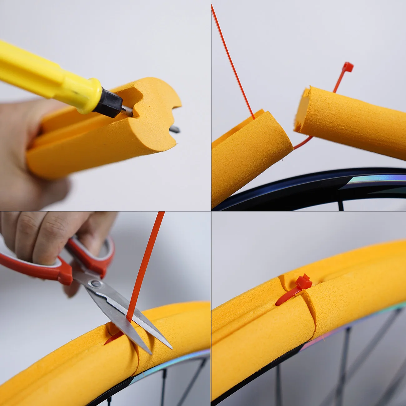 ZTTO 自転車チューブレスタイヤインサートパッド 700c 27.5 29 MTB