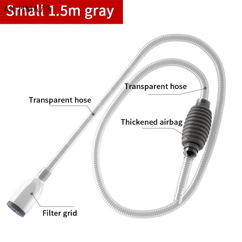 

(YY)2/4/6Pcs New Fish Tank Water Changer Sand Washer Water Pump Fish Tank Water Absorber Manual Water Changer, Toilet