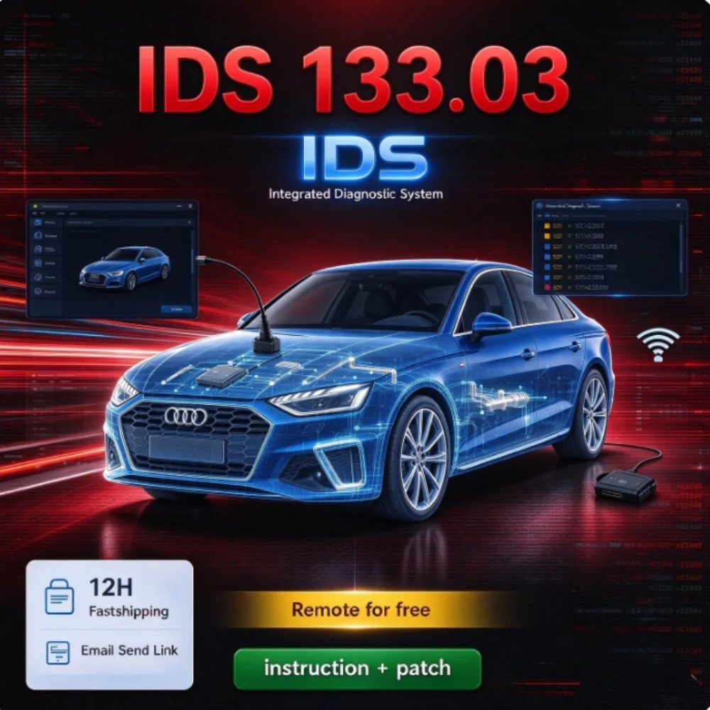 IDS-V133 Multi-Language IDS 133 For Ford VCMII OBD2 Scanner Diagnostic Tools with Autroniq A100, A200 and For Ford VCM III