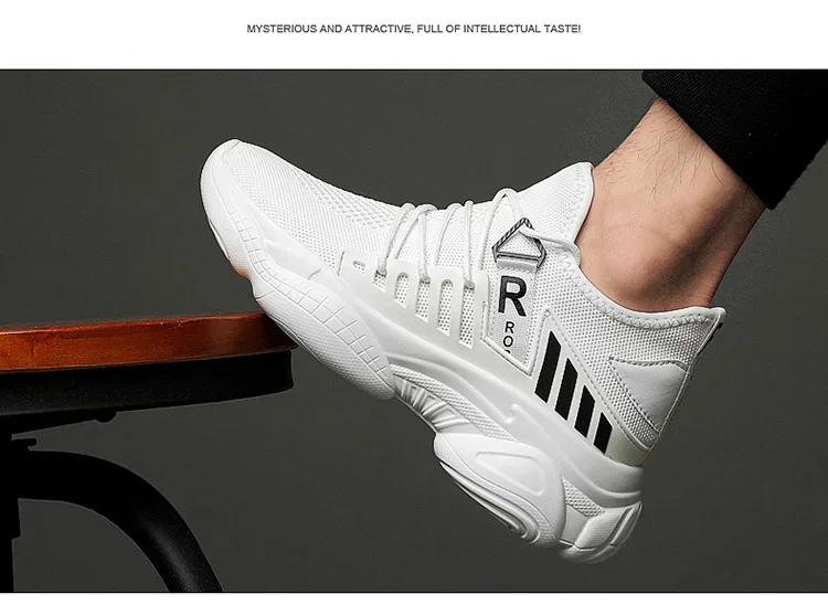 Herren-Schuhe mit verstecktem Absatz, atmungsaktive Sneaker, versteckte Absätze, erhältlich in den Höhen 8 cm und 6 cm, optional erhöhte Absatzhöhe, sportliche Schuhe für Männer, die größer wirken lassen. – Detail 14