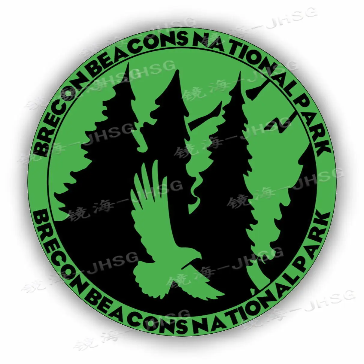

BRECON BEACONS National Park Car Waterproof Vinyl Stickers Vehicle Exterior Decoration Accessories