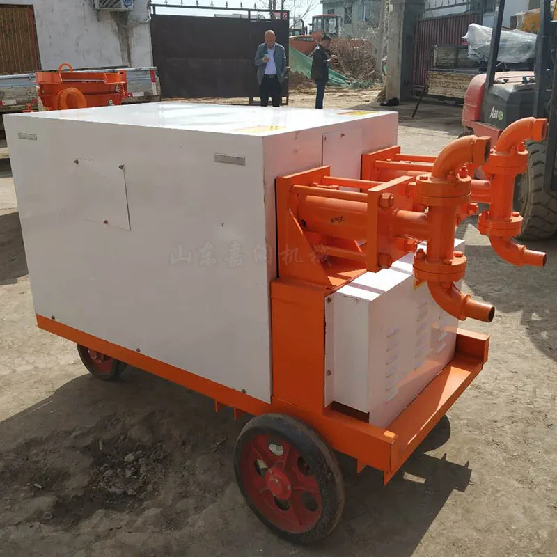 HCY 11Kw double cylinder double liquid grouting machine, tunnel hydraulic grouting machine, small high pressure grouting pump