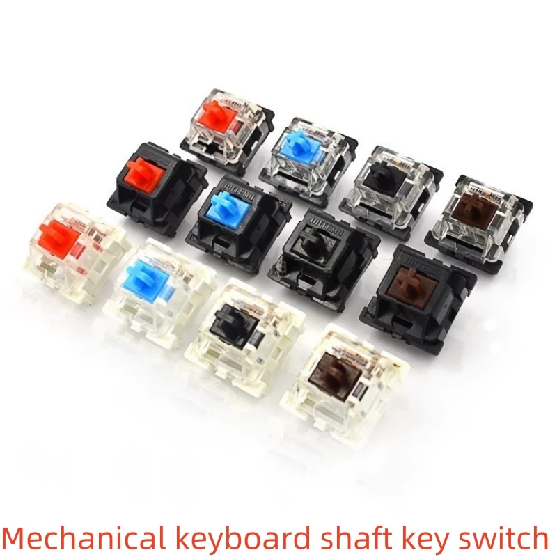 

10 шт. RGB/SMD/MX прозрачные аксессуары для ремонта патчей самоблокирующийся механический вал клавиатуры переключатель черный/коричневый/красный/синий