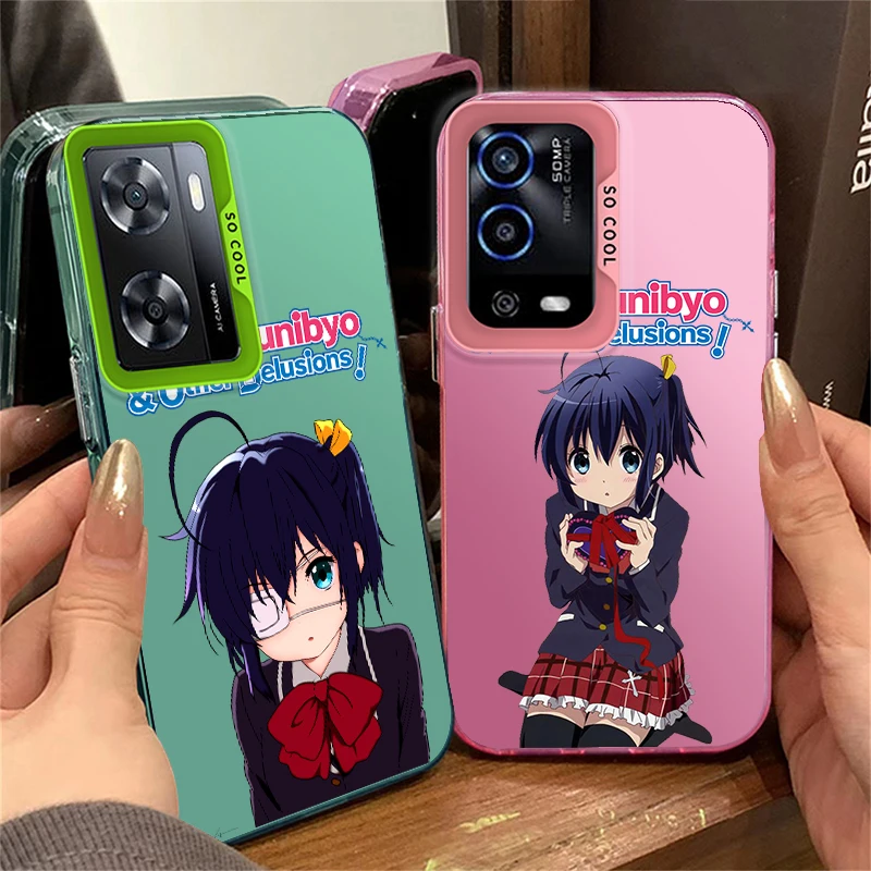 Love Chunibyo Other Delusions For OPPO Realme C21 C15 9i C55 C53 C35 C33 C31 C21Y 11Pro 5G Fashion Colorful Silver Phone Case