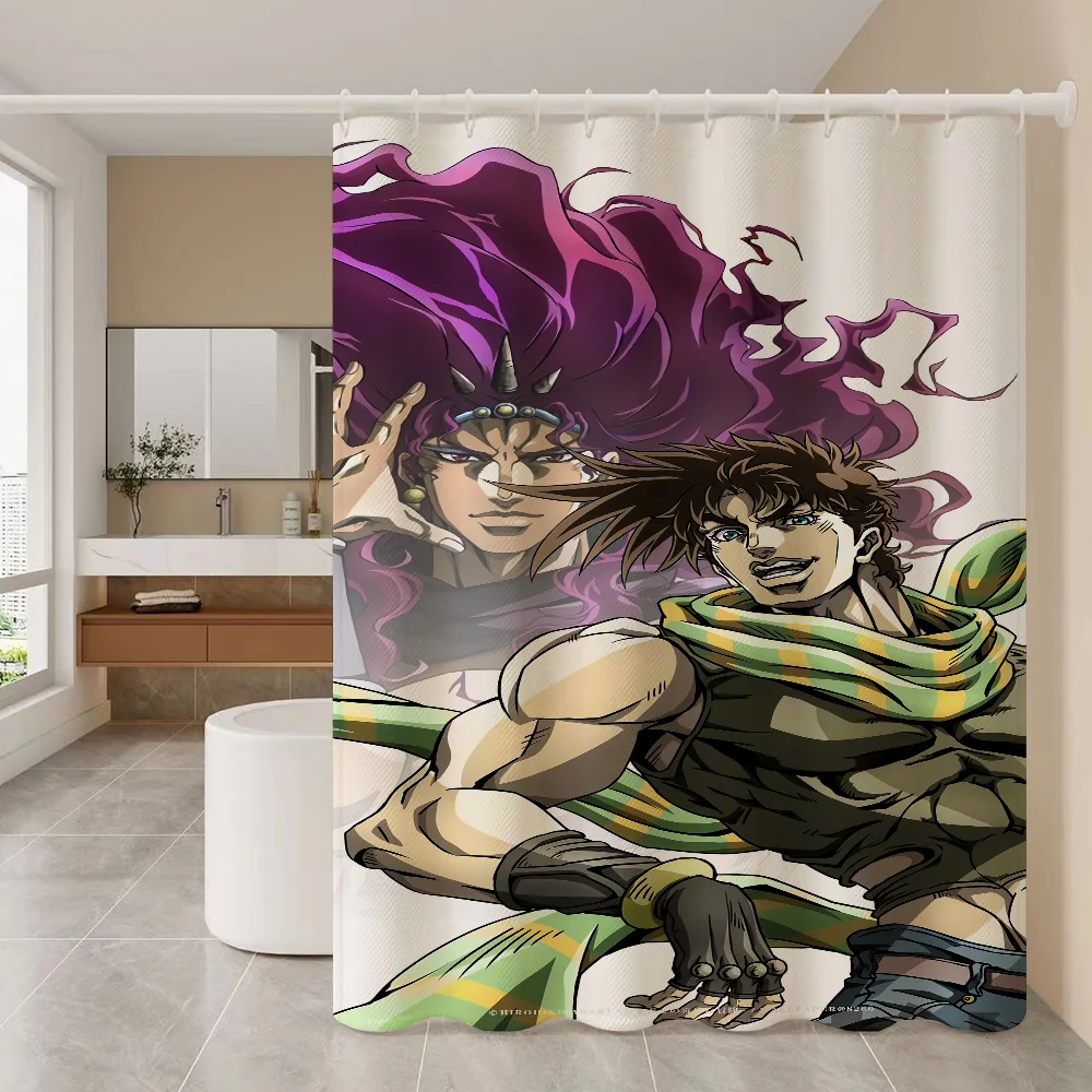 Tende per bagno tenda da doccia tenda da bagno tenda da bagno JoJos Bizarre Adventure set accessori tessuto impermeabile