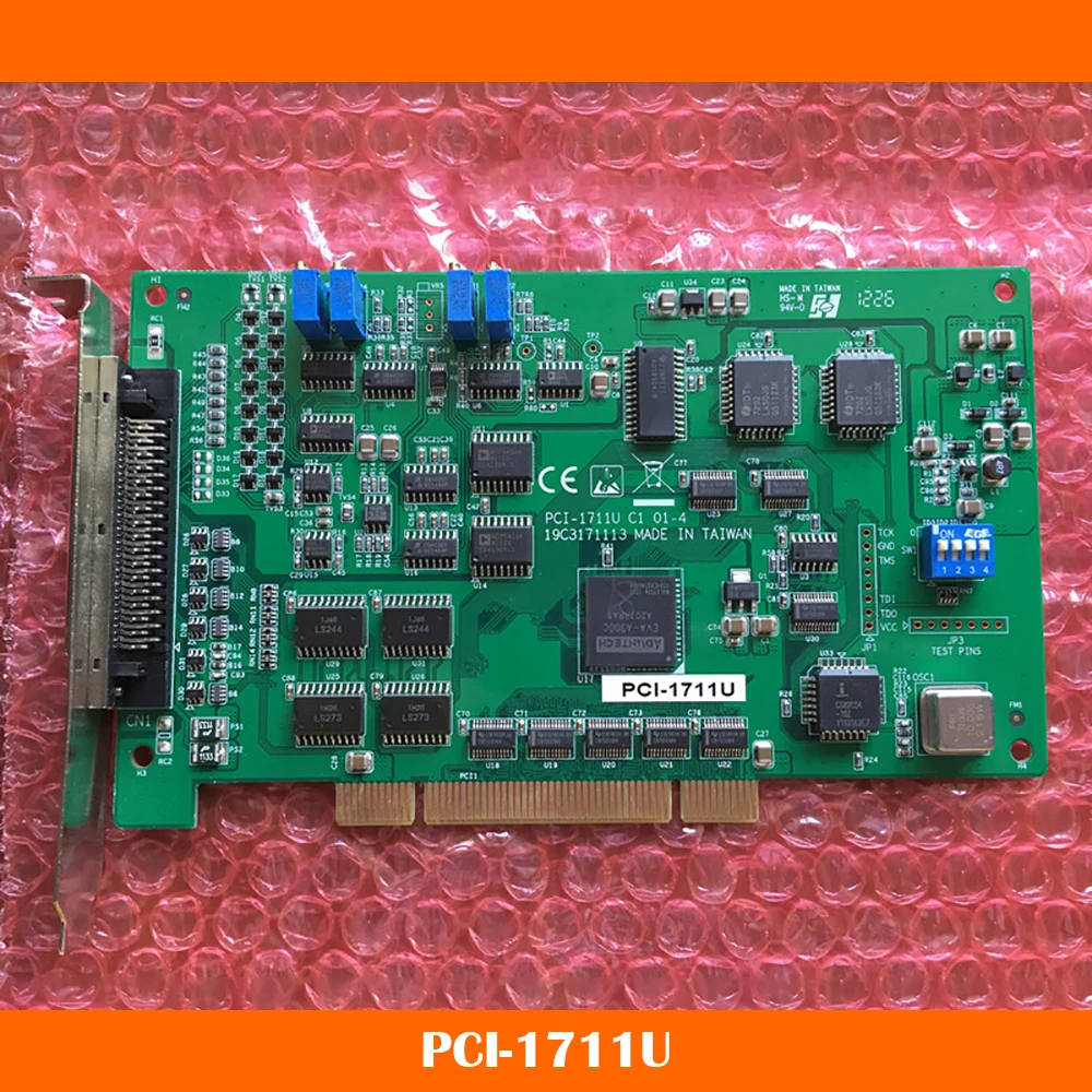 PCI-1711U For Advantech Data Capture Card 16 Channels Of Digital Input And Output Work Fine High Quality Fast Ship