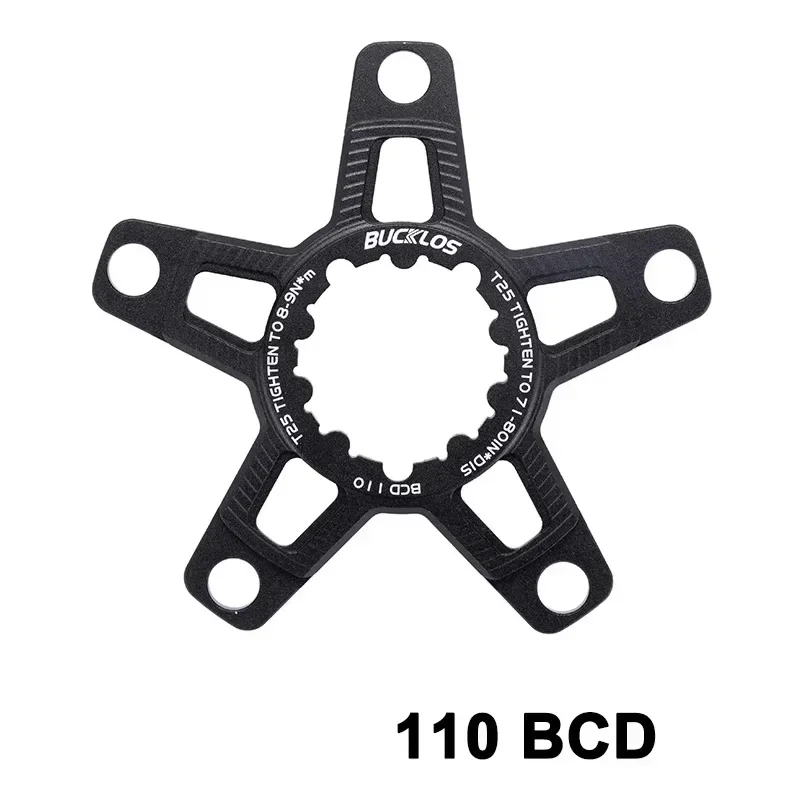 BUCKLOS Chainring Adapter 110BCD To 130 BCD Chainring Converter Chainwheel Adapter for SRAM X9 XX1 MTB Bike Crankset