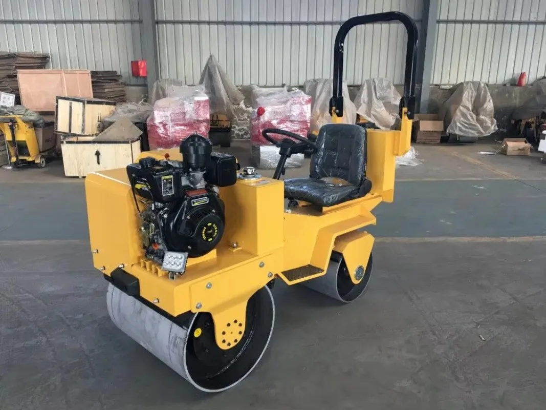 Mini Road Compactor Hydraulic Roller Machine For Asphalt Soil And Gravel Compaction Projects