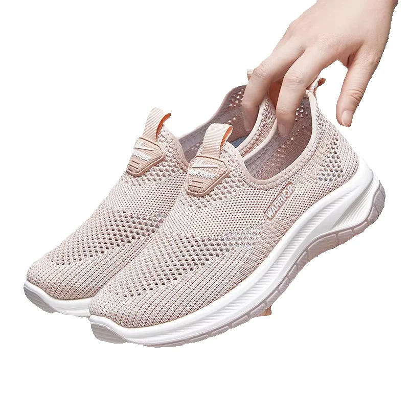 Comfortable Walking Shoes For Women With Breathable Mesh Upper_voghion.com