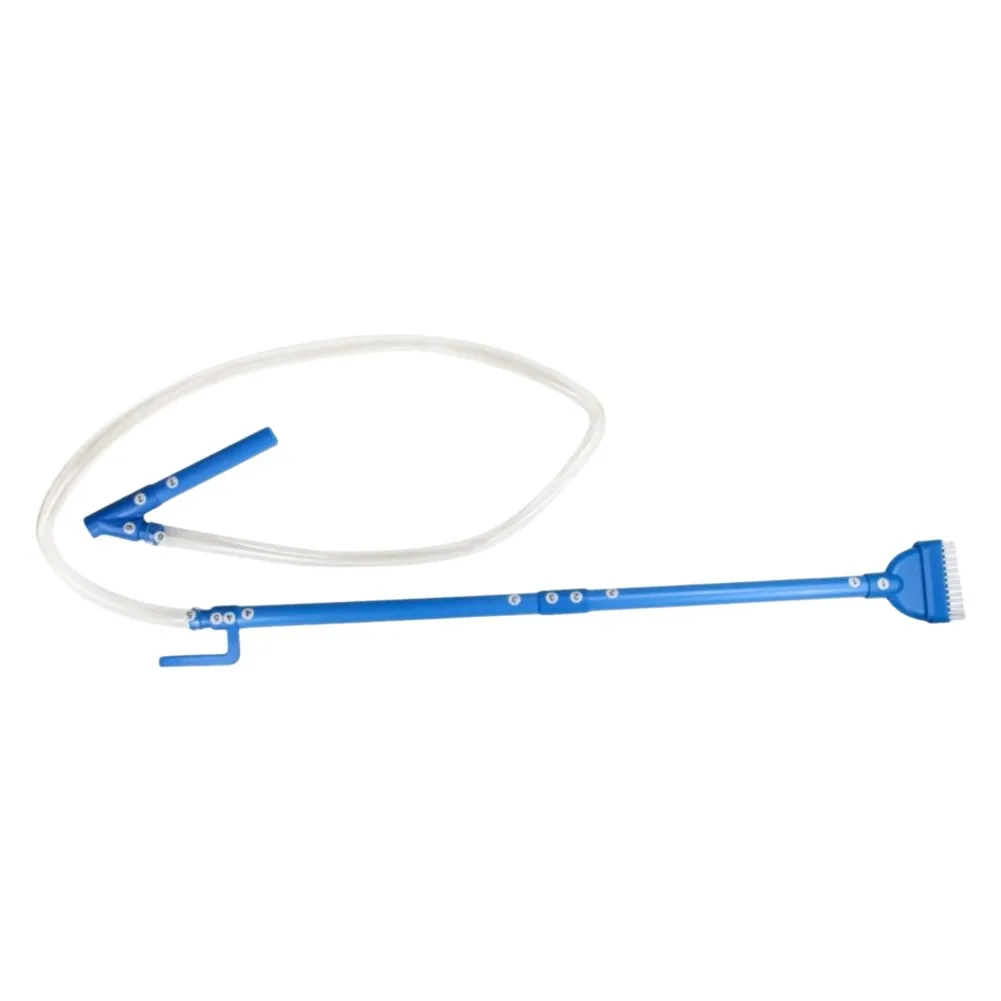 1 Set Manual Cordless Vacuum Cleaner With Brush Head For Spa Tub Inflatable Pool Debris Removal Handheld Cleaning Tool