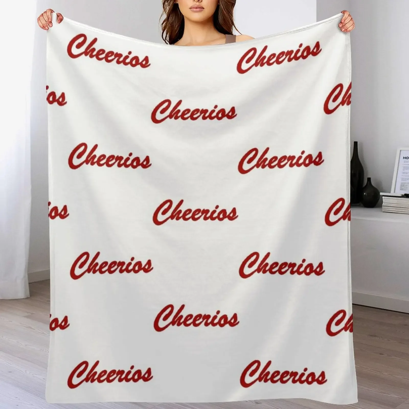 

Cheerios Logo Throw Blanket Stylish Couch Blanket for Home Living Room