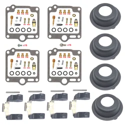 Yamaha XJ 900 XJ900 XJ900F 1986-1992 Carburetor Repair Kit Diaphragm & Float Parts 4sets