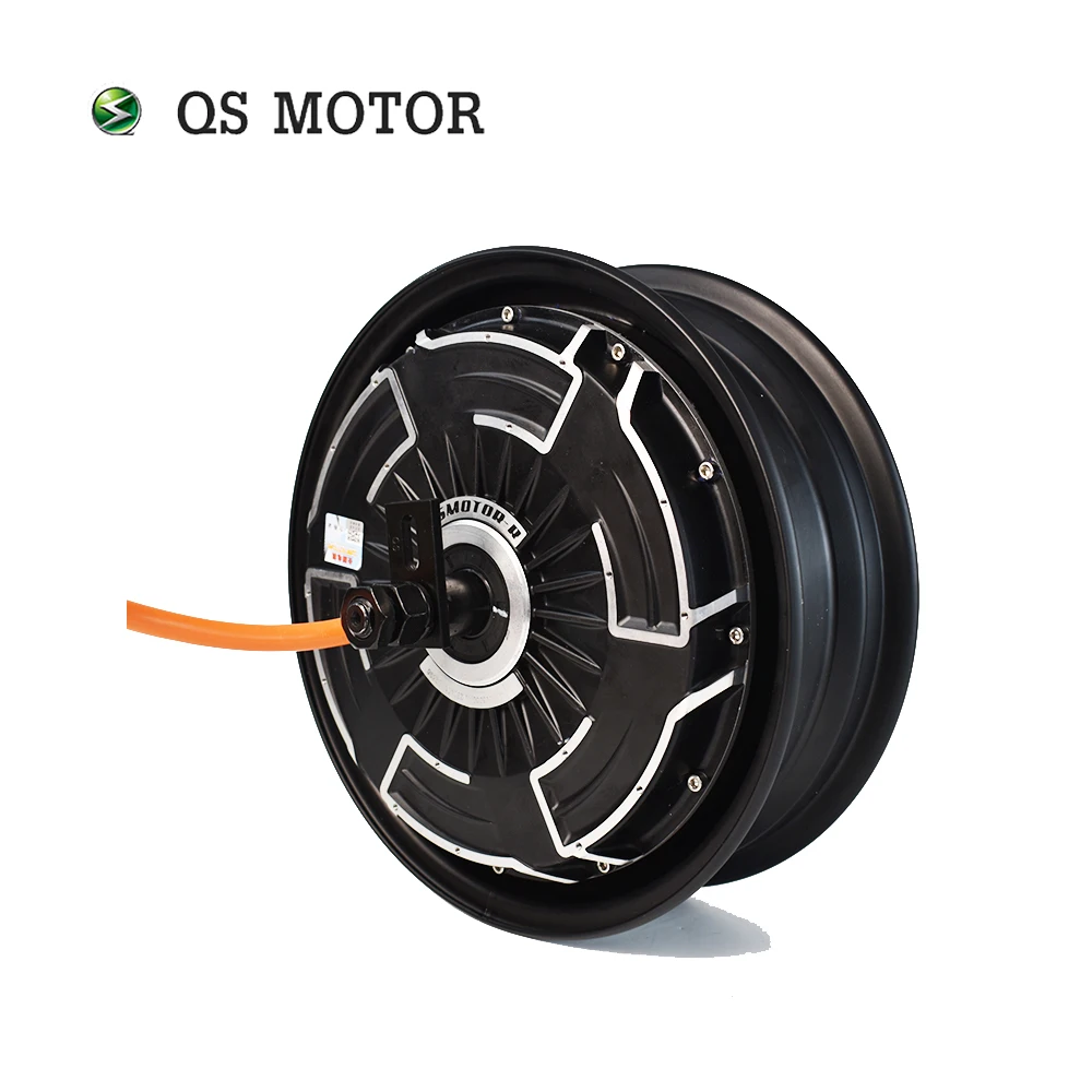 QS Motor-Motor de cubo para e-scooter, 12x3,5 pulgadas, 3000W, 260, 40H, V4, nueva versión de carreras