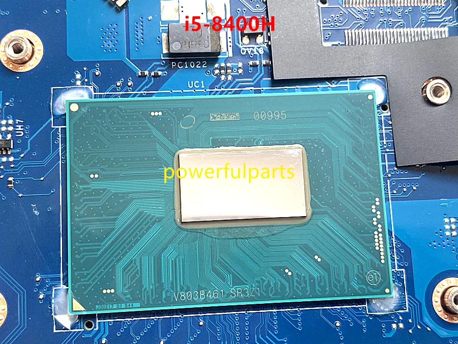 Восстановленное материнская плата Dell Latitude 5491, встроенный процессор i5-8400H 061FGF CN-061FGF DDP70 LA-F701P, материнская плата работает нормально